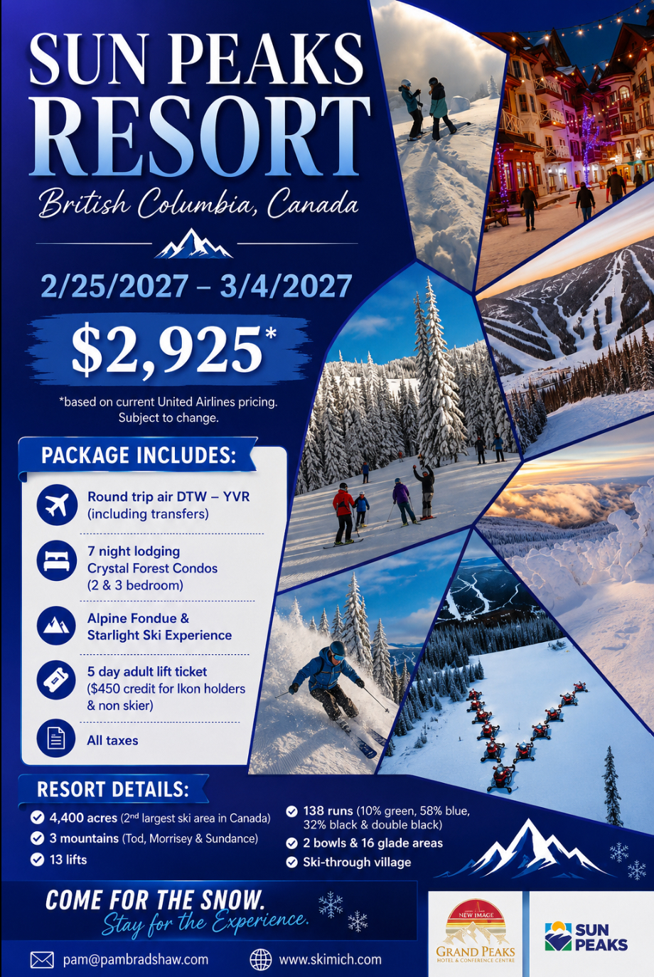 Sun Peaks website flyer 2925
